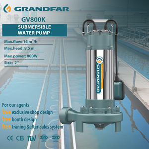 Grandfar 800W 1.1HP 8.5m Head Sewage <b>Pump</b> High Stainless Steel <b>Submersible</b> OEM CB CE Certified GV800K High Delivers Str - Product Image 1