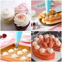 36 Stück Kuchen Dekorieren Zubehör Werkzeug Set Gebäck Spritz beutel Russische Rohrleitung spitzen Düsen Set zum Backen