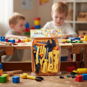 Ensemble d'outils de jeu d'imitation en plastique Labubu, échelle 1/12, pour garçons, thème musical, jouet cadeau, articles finis, emballage d'origine - Product Image 2