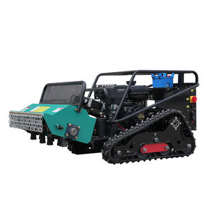 <span class=keywords><strong>Tondeuse</strong></span> à gazon industrielle de haute qualité, 4 temps, 420 cm³, 12 CV, télécommandée sans fil, sur chenilles, à essence et électrique, largeur de coupe 80 cm - Product Image 6