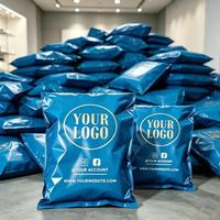 Sac postal personnalisé KD5 ECO, nouvelle enveloppe d'expédition en plastique épais, emballage pour colis, sacs postaux bleus en polyéthylène pour vêtements