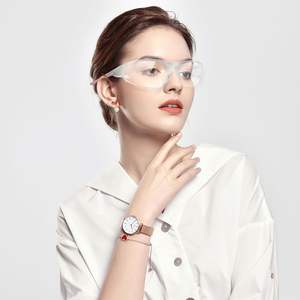 Lunettes de sécurité anti-bué<span class=keywords><strong>e</strong></span> enveloppantes ANSI <span class=keywords><strong>Z87</strong></span> en polycarbonate (PC) avec lentille non traité<span class=keywords><strong>e</strong></span> pour le cyclisme - Product Image 6