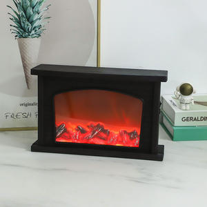 Chimenea electrónica decorativa con iluminación LED Chimenea eléctrica moderna independiente <span class=keywords><strong>de</strong></span> lujo - Product Image 1