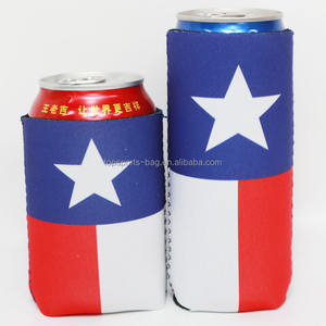 Pewarna sublimasi bendera <span class=keywords><strong>Texas</strong></span> dapat dilipat bir dapat pendingin 12 oz minuman Neoprene dapat mencakup lengan - Product Image 6