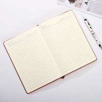 Planificateur hebdomadaire imprimé personnalisé Couverture en papier floral Format A5 Feuilles mobiles épaisses Agenda de notes de bureau Carnet d'étudiant Journal