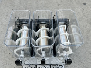 آلة صنع العصائر 3 خزانات 15L آلة صنع الثلج Slushie آلة صنع المشروبات المجمدة آلة طين للأغذية التجارية - Product Image 5