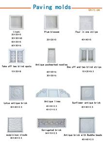 Khuôn Đúc Sẵn Xi Măng Gạch Lát Vuông Bằng Polypropylene Gia Cố Chất Lượng Cao - Product Image 6