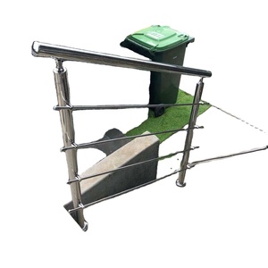 נירוסטה צינור עגול צינור התקנה קל jinju מותג HJ-A336 stair/גשר/דק/מרפסת שימוש מלון - Product Image 1