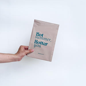 Custom UV Print Logo Biodegradable Christmas Packaging Package Polythene Courier Poly Mailer Shipping Mailing Bags for Tshirt - Product Image 3