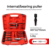 Kit extracteur de roulements à billes aveugles 16 pièces avec marteau à inertie pour roulements de voiture et joints