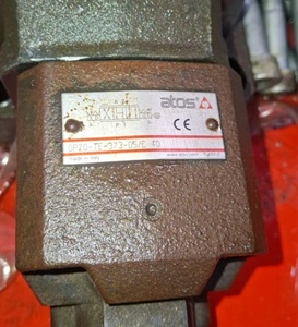 Nouvelles vannes directionnelles pilotées proportionnelles hydrauliques originales ATOS DPZO-TEB-SN-NP-473-D5/E, fabriquées en Italie, ATOS DPZO 473 - Product Image 1