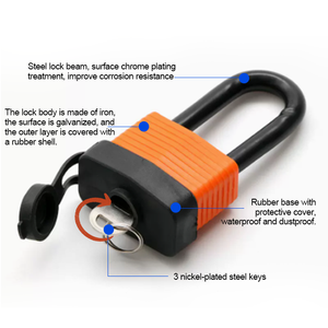 An toàn không thấm nước chủ Key cứng thép còng dưới thiết bị công nghiệp nhiều lớp Ổ Khóa Tủ khóa lưu trữ khách sạn khóa - Product Image 5