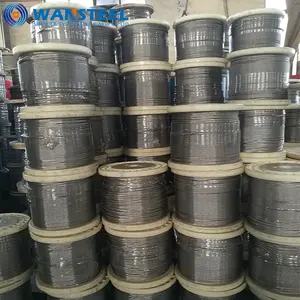 1x7,7x7,1x19,6x19+FC/IWS rope price/hoisting/cableway/ Stainless Steel Wire Rope/aircraft Cable