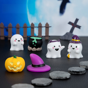 ตุ๊กตาผีฮาโลวีนรูปนกฮูกและฟักทอง ของตกแต่ง DIY ของขวัญใช้งานได้จริง - Product Image 1