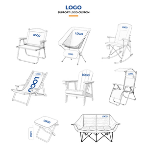 Draagbare Maanstoel Lichtgewicht Klapstoel Verlengde Stoel Ultralicht Afneembaar Kantoorhuis Met Draagtas - Product Image 6