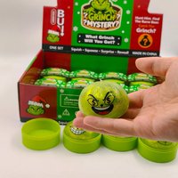 Jouet Squishy Grinch Doux de 5 cm avec Mousse à Remontée Lente, Anti-Stress, Personnage Vert de Noël, Cadeau pour Enfants
