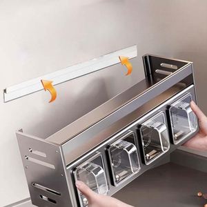 Multifunction Rotate Storage Box Food Spice Bottle Shelf Kitchen Rotating Canned Food Storage <b>Rack</b> - Product Image 4