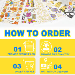 Etiquetas de transferencia de vinilo para coche <span class=keywords><strong>adhesivas</strong></span> impermeables impresas personalizadas, pegatina de Anime lavable para uso en exteriores - Product Image 6