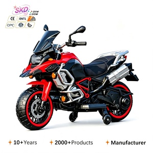 <span class=keywords><strong>Moto</strong></span> Giocattolo Elettrica di Grandi Dimensioni a Doppia Ricarica per Bambini, Realizzata in Plastica Sicura, Adatta per la Guida di Bambini <span class=keywords><strong>e</strong></span> Bambine - Product Image 1