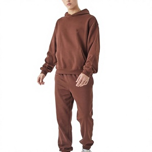 Sudaderas con Capucha y Pantalones Deportivos Casuales Resistentes con Logotipo Personalizado al por Mayor, Conjuntos Deportivos Casuales para Hombre y Mujer - Product Image 1
