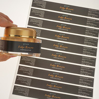 Patchs adhésifs en vinyle pleine couleur, étiquettes, personnalisé, pour parfum, 1 pièce