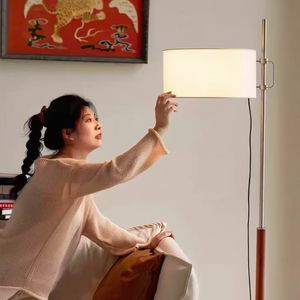 Vintage <b>Floor</b> Lamp Bauhaus Style LED Warm Light Adjustable Minimalist Design For Living Room <b>Sofa</b> Study Tea Room - Product Image 2
