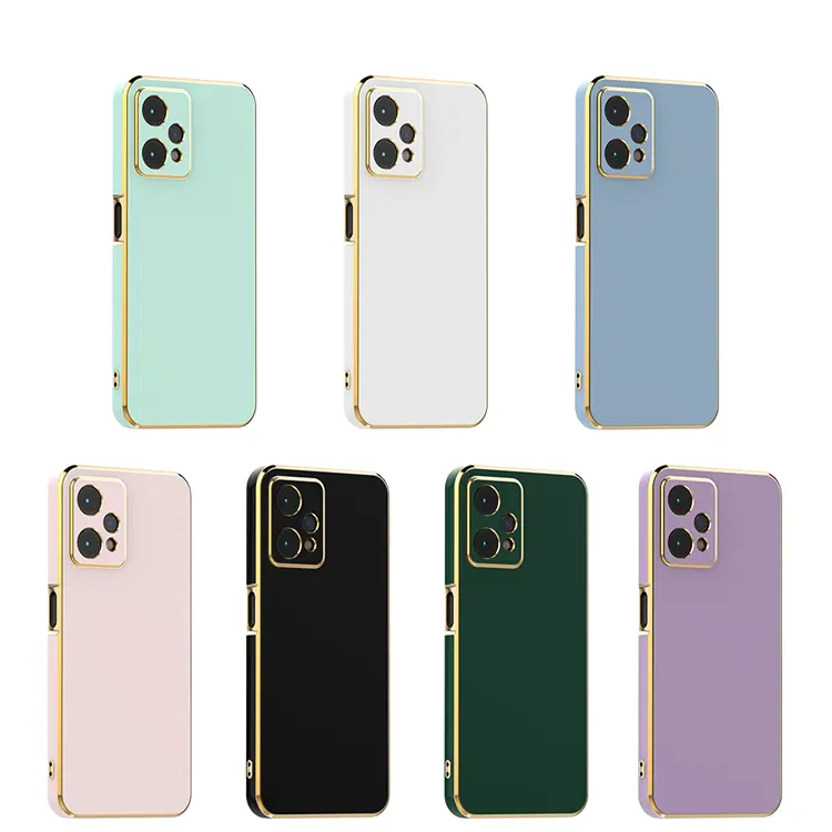 6D Electroplating TPU Smart Phone Cases For OPPO A77 5G Shockproof Mobile Phone Back Cover Case