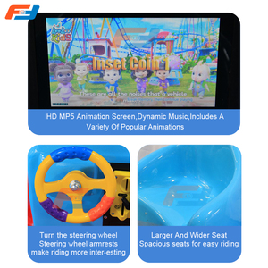 เครื่องเล่นดนตรีสำหรับเด็ก รุ่นโยกเยก ขับเคลื่อนด้วยเหรียญ TWSZ-658 - Product Image 3