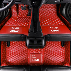 Tapis de sol <span class=keywords><strong>Mercedes</strong></span>-<span class=keywords><strong>Benz</strong></span> C180 GLC300 avec logo personnalisé, nouveau modèle 2025, cuir premium antidérapant, imperméable, durable, luxe, 20 mm d'épaisseur, 1 pièce - Product Image 5