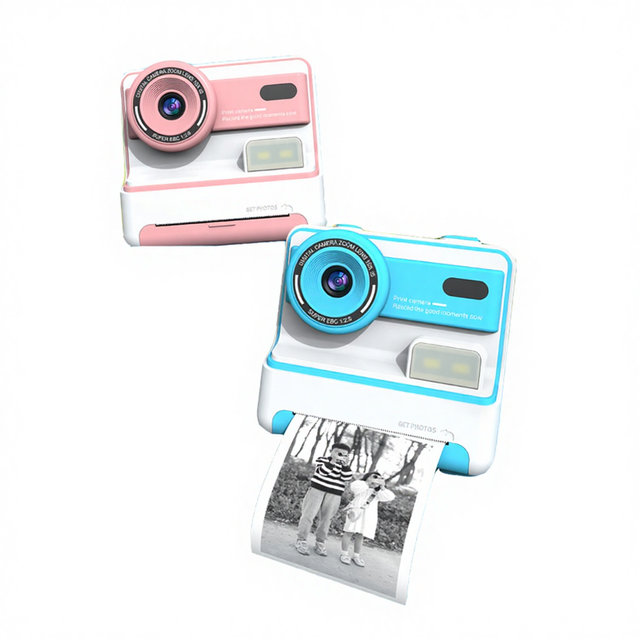 Yuniq Camera Toys Kids 2026 New Dual Lens Thermal Instant Print Camera For Kids Gifts Thermal Camera Kids 1080P Hd Screen D101