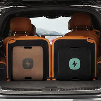 Étui de transport pour chargeur de véhicule électrique portable, sac de rangement étanche pour câble de charge, organisateur pour coffre de voiture, compatible avec tous les modèles de VE