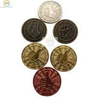 Jetons de jeu d'arcade et de machine à laver en gros ; Jetons de jeu personnalisés en divers matériaux.