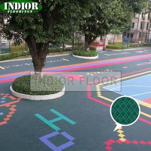 Revêtement de <span class=keywords><strong>sol</strong></span> sportif <span class=keywords><strong>Gerflor</strong></span> Taraflex de style moderne pour l'extérieur, carrelage de <span class=keywords><strong>sol</strong></span> de basketball avec capacité de conception graphique - Product Image 6