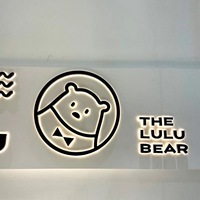 Letrero Comercial Luminoso con Letras de Canal LED, Letrero 3D con Logotipo Personalizado, Letrero LED 3D Acrílico para Exteriores