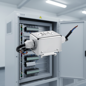 Filtre EMI DC 50A, suppresseur de bruit, filtre de puissance passe-bas avec prise, suppression de bruit EMC, réseaux LC&RC, filtres RFI - Product Image 1