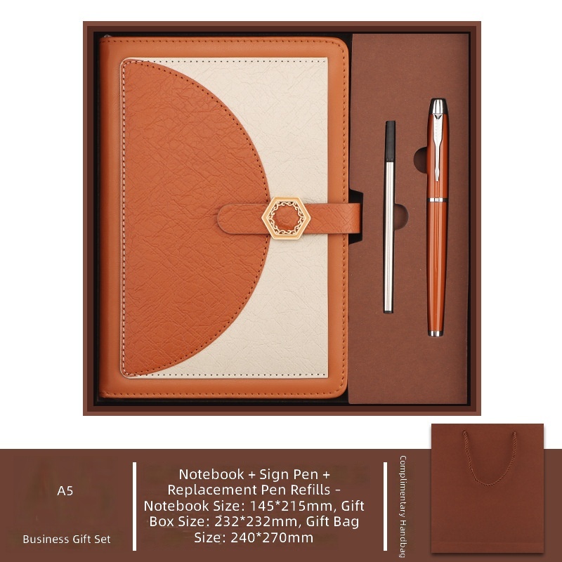 Recambio para cuaderno marrón