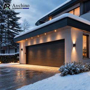 <span class=keywords><strong>Porte</strong></span> <span class=keywords><strong>de</strong></span> <span class=keywords><strong>garage</strong></span> à enroulement en aluminium isolé, lamelles en mousse <span class=keywords><strong>de</strong></span> 77 mm, économie d'énergie, protection thermique, <span class=keywords><strong>porte</strong></span> à enroulement - Product Image 3