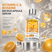 Sérum Visage Hydratant Anti-rides à l'Acide Hyaluronique et à la Vitamine C, Essence Éclaircissante Liquide Marque Privée Chundy