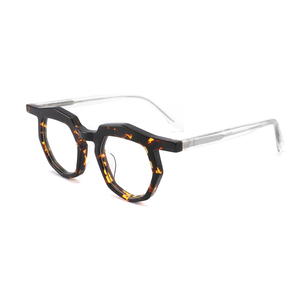 76806 <strong>Engage</strong> Logo Acetate <strong>Glasses</strong> Frame Premium Acetate <strong>Glasses</strong> Vintage for Women Man - Product Image 3