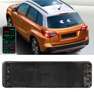 64*20 phụ kiện xe hơi LED ma trận pixel bảng điều chỉnh DIY RGB App + Điều khiển từ xa lập trình Devil Eyes chỉ số ánh sáng xe tải đèn Led - Product Image 5