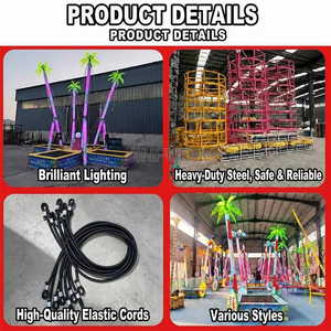Équipement de divertissement coloré, durable et sûr pour quatre personnes, saut à l'élastique pour parc d'attractions, aire de jeux, entraînement physique - Product Image 6