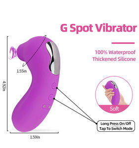 SEXBAY сосание вибратор силиконовый сосок Стимулятор клитора Секс-игрушки мастурбатор для женщин - Product Image 5