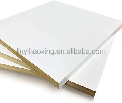 18mm mặt trắng tấm bóng thăng hoa bảng trắng melamine MDF