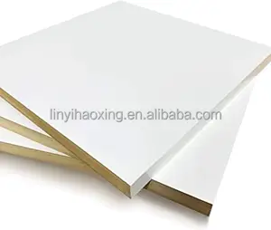 18毫米面白板光泽升华白板三聚氰胺中密度纤维板
