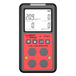 เครื่องตรวจจับก๊าซแบบ4 in 1เซ็นเซอร์อัจฉริยะแบบมืออาชีพชาร์จไฟได้ - Product Image 1
