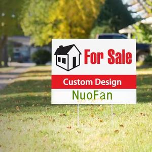 Wholesale Custom Printed Eco-Friendly Corrugated Billboard Advertising Board Yard Warning & Party <b>Signs</b> for <b>Sale</b> - Product Image 4