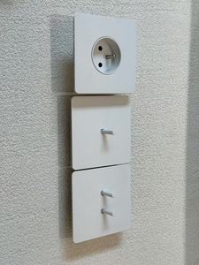 86 250V 1/2/3/4 gang 2way tường chuyển đổi chuyển đổi thép không gỉ Bảng điều chỉnh trắng Pháp EU 16aeuropean USB sạc anh đôi 13A Ổ cắm - Product Image 2