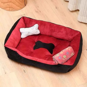 Free Sample Cotton Polyester Cozy Life Comfortable Sofa Cat Warm Soft <b>Dog</b> Pet <b>Bed</b> - Product Image 5