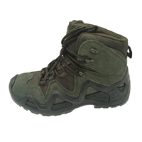 Bottes de randonnée en cuir Columbia Solomon vertes tendance personnalisées JDS pour hommes