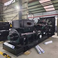 Générateur diesel Cummins de type ouvert 1 mégawatt 1080 kW 1250 kVA 1350 kVA 1500 kVA Groupe électrogène diesel de secours pour centrale électrique